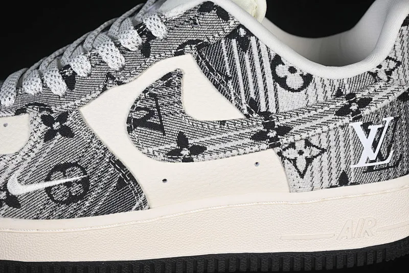 All categories Nk Air Force 1 Air Force series Nk Air Force 1 Low Air Force low-top Nike Air Force 1'07 Low LV joint gray floral cloth Air Force 1 low-top casual sneakers DF0188-077
